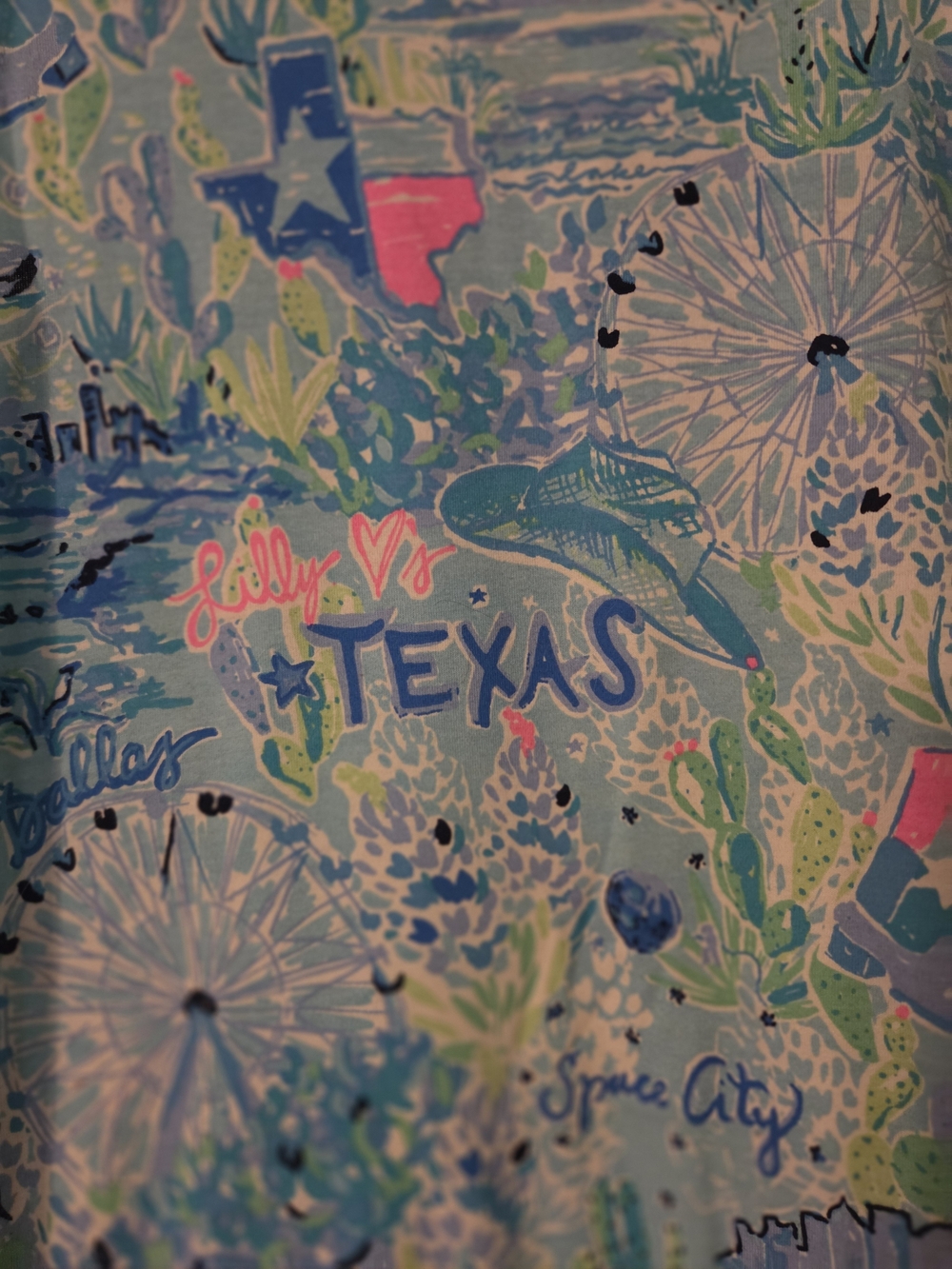 Lilly Pulitzer Texas TShirt Dress - Picture 3 of 3